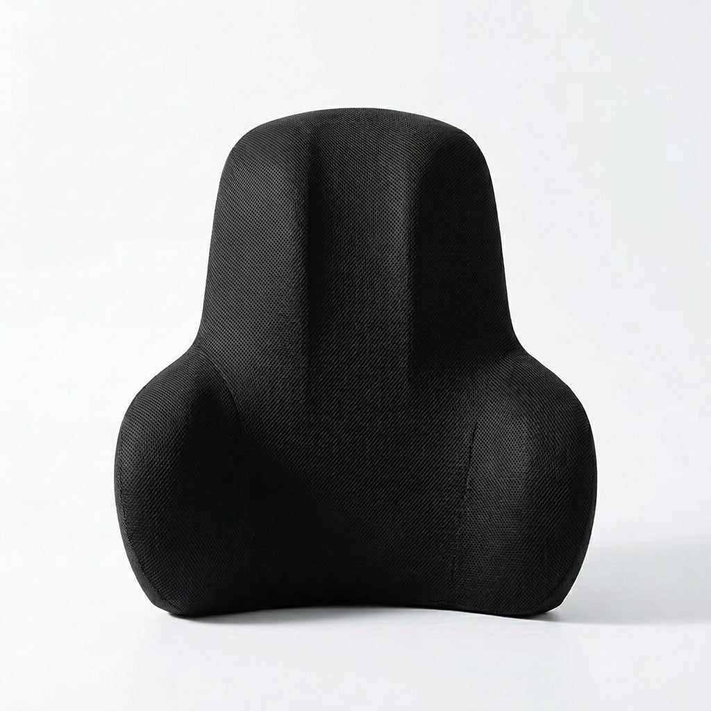 Coussin lombaire bureau SpinaDesk noir - vue principale produit