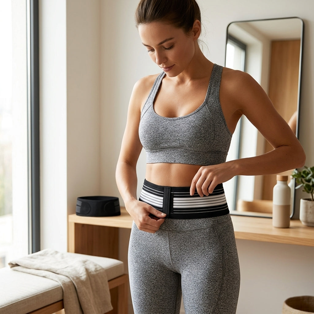 Ceinture lombaire SpinaFlex - mise en situation lifestyle