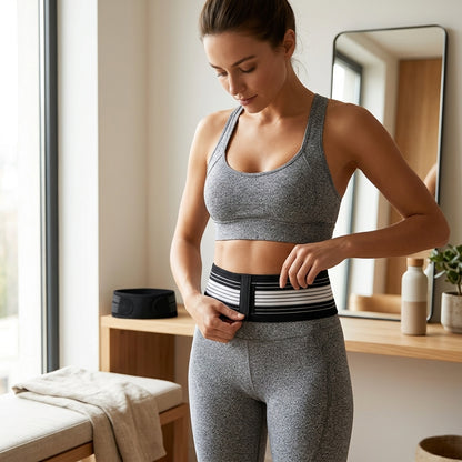 Ceinture lombaire SpinaFlex - mise en situation lifestyle